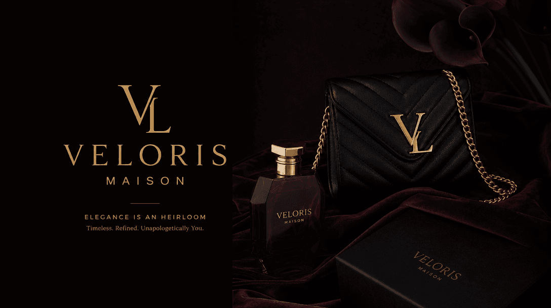 Luxury brand aesthetic visualization, deep rich colors, elegant textures, sophisticated dark backgrounds, premium editor