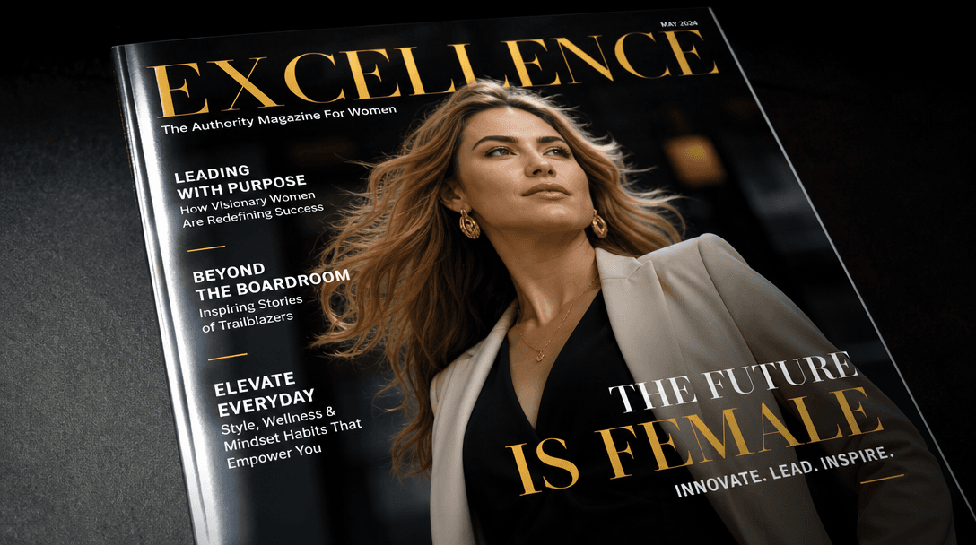 Dynamic angle of magazine cover with subtle motion suggestion, smooth light transitions across surface, glossy magazine 