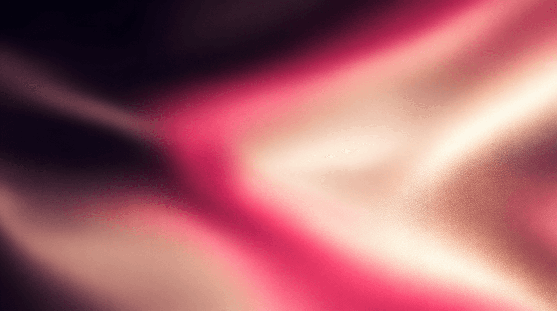 Soft focus gradient of luxury fashion colors: deep darks, hot pink, cream, metallic shimmer blending together