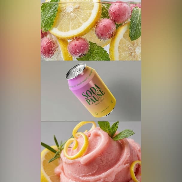 Creative triptych