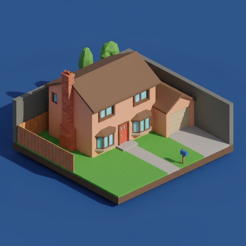 Pixel diorama