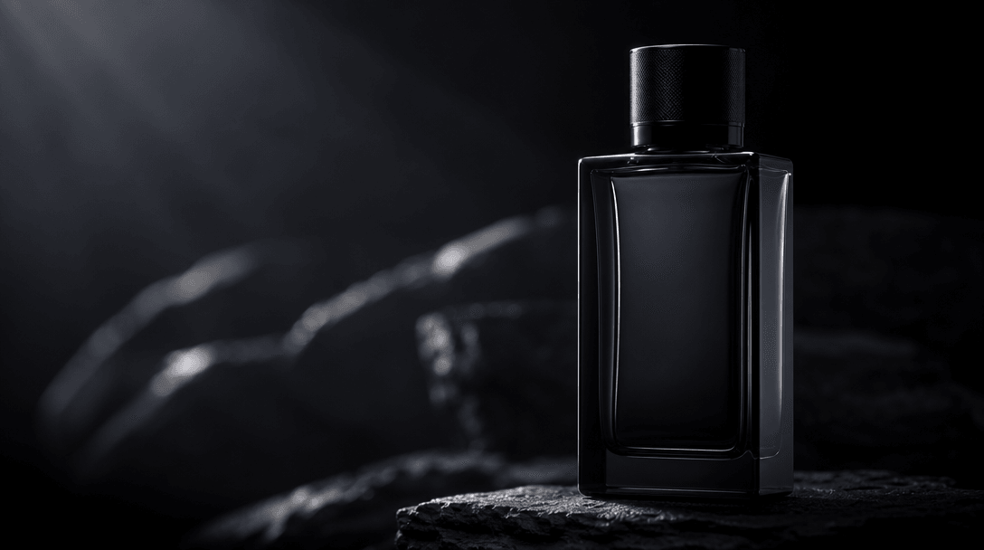 Abstract visualization of product isolation: sharp clear product silhouette in foreground with cinematic depth of field,