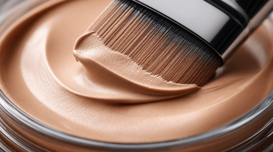 Beauty product close-up macro shot, pristine detail, sharp focus, studio lighting, luxury cosmetics texture, professiona