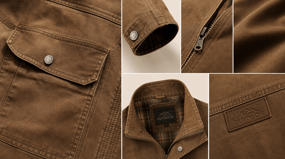 Garment detail showing stitching and construction quality preserved, fabric transformation accuracy, professional produc
