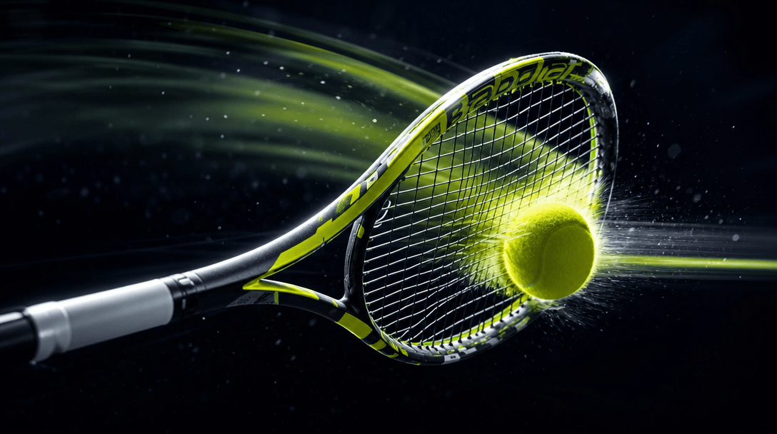 High-speed motion photography of sports equipment in action, blur trails following movement, sharp product hero detail, 