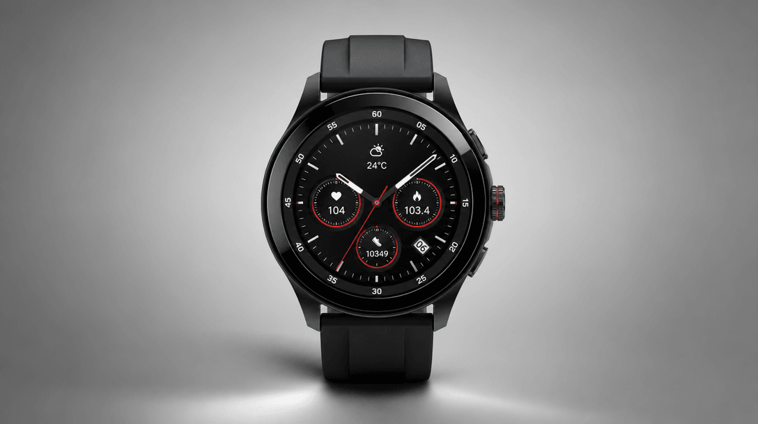 Clean professional marketplace product display: single centered product image with perfect square composition and market