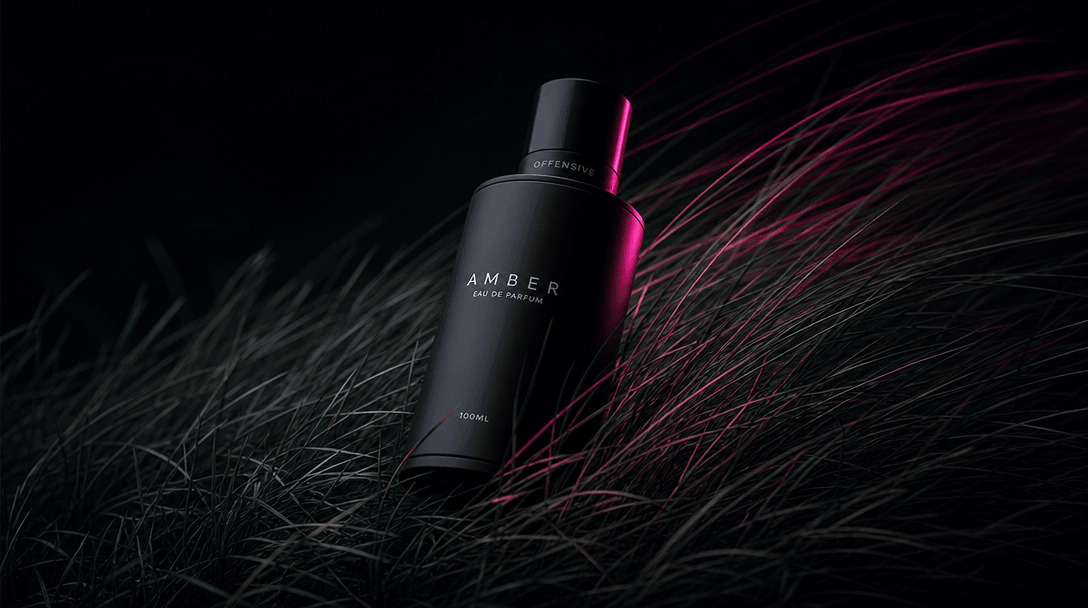 A sleek product form emerging through wind-swept grass as streaks of cinematic light suggest transformation from still p