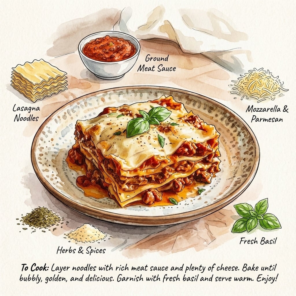 Illustrated recipe