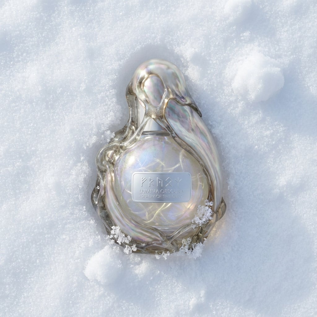 Snow flatlay