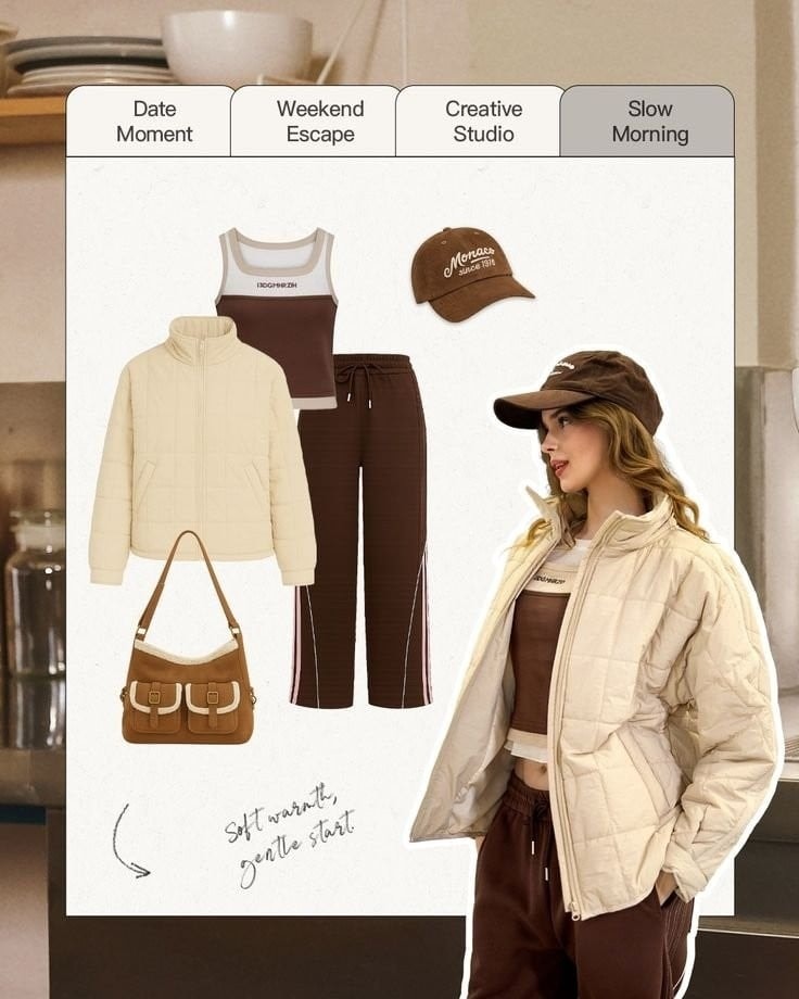 Collage fashion board