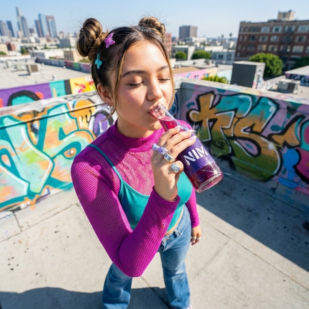 Beverage ad