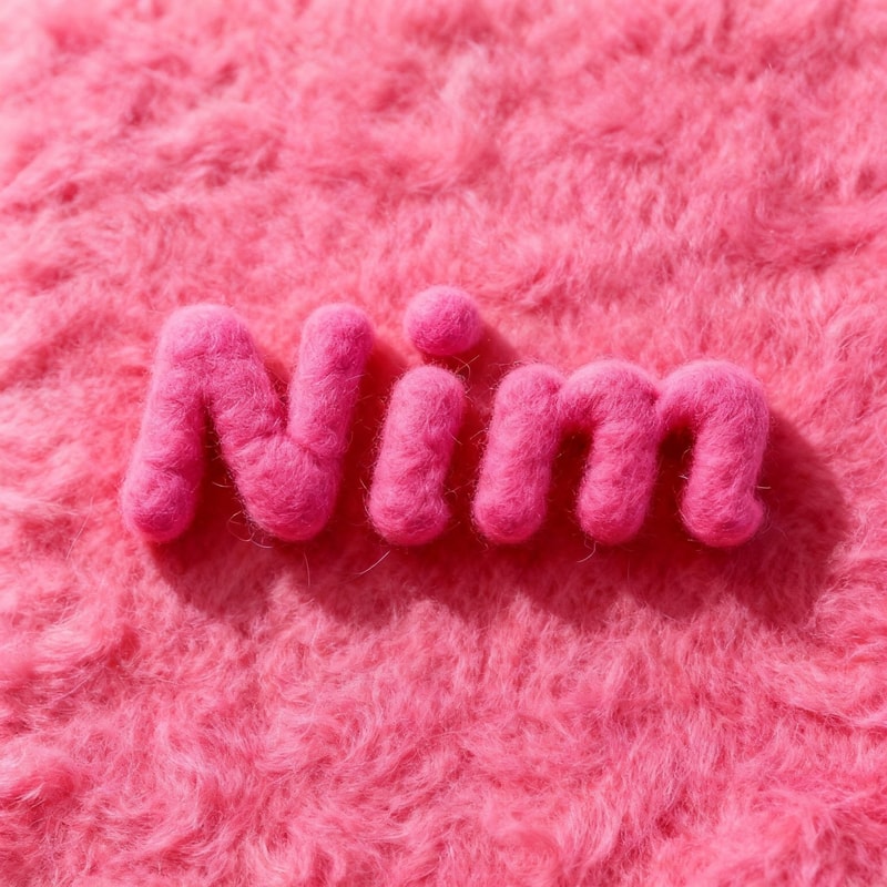 Textured logo