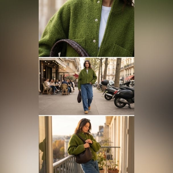 Outfit triptych 