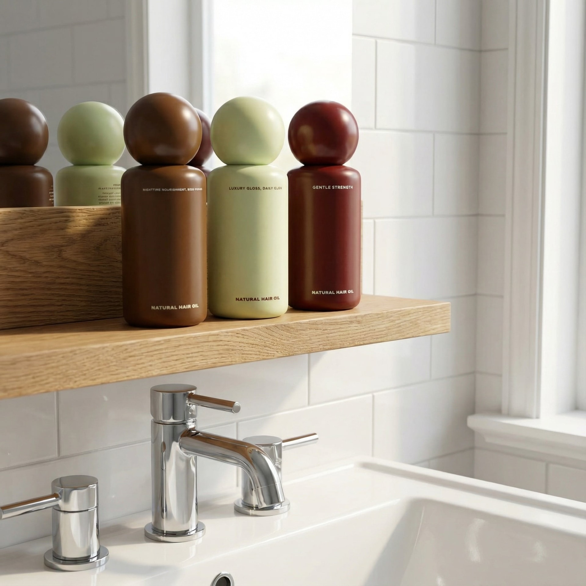 Bathroom shelf