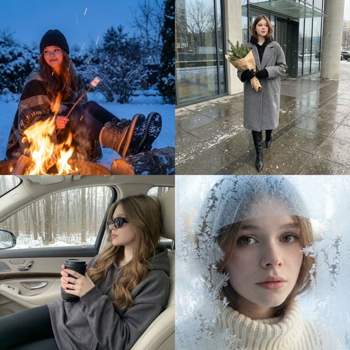 Winter photoshoot