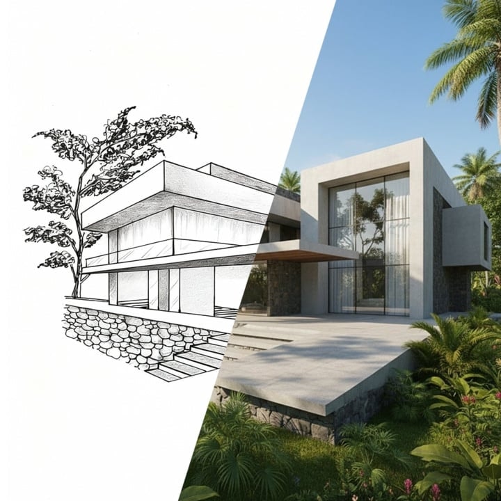 Sketch to render