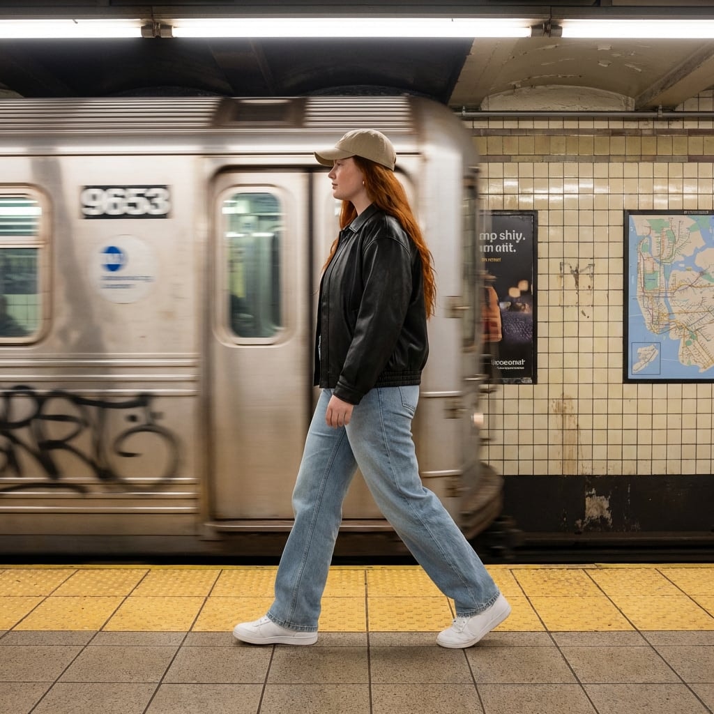 Subway photoshoot