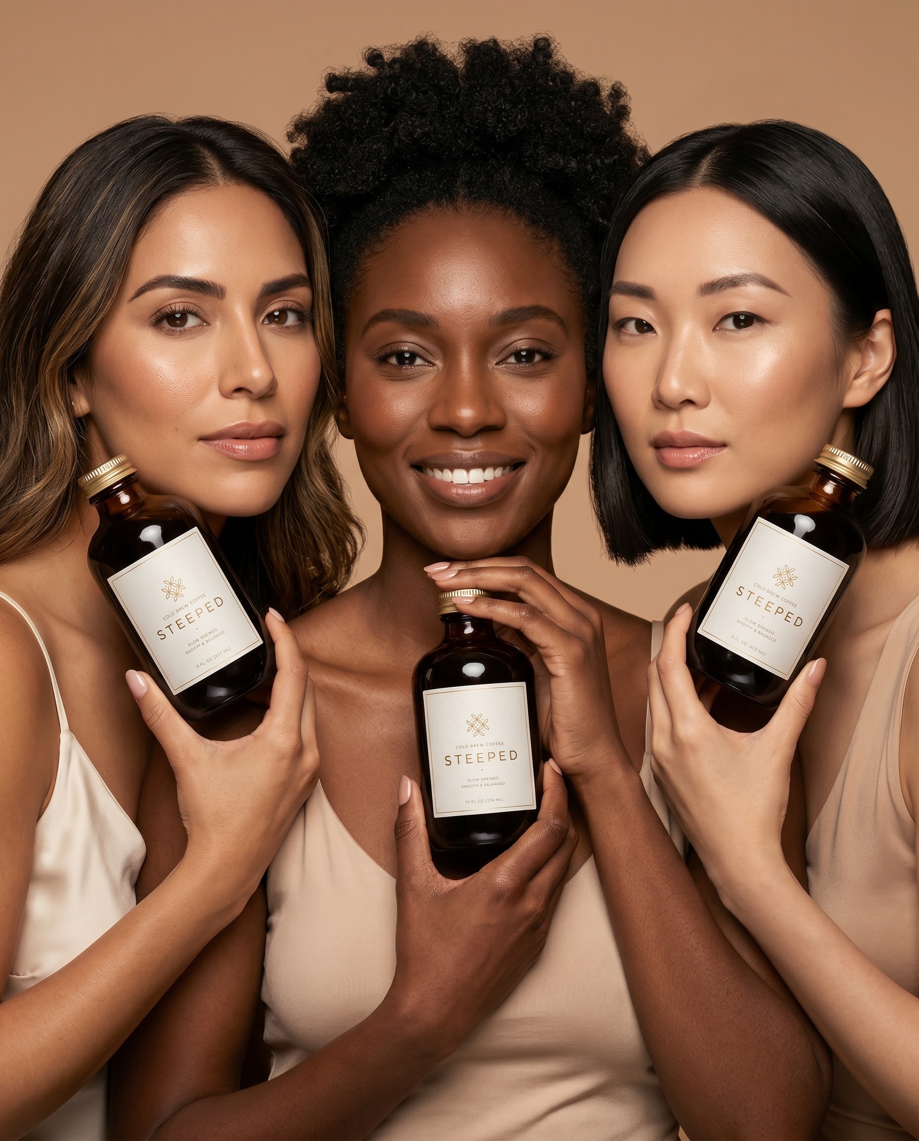 Women with products