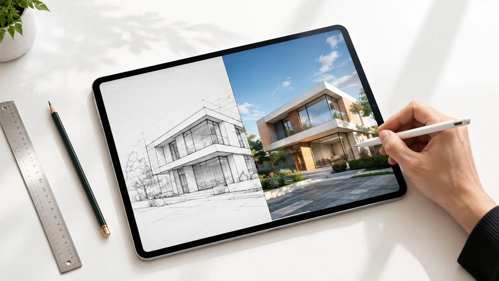 Sketch to Render AI Made Simple for Architecture