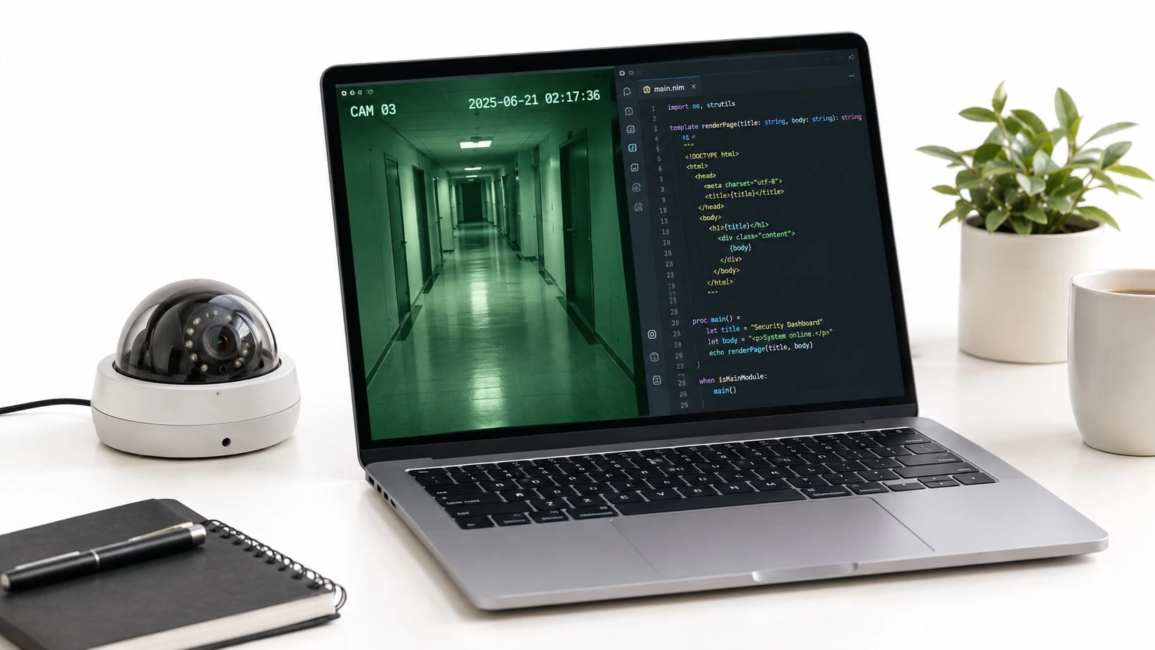 How to Make AI CCTV Video with Nim