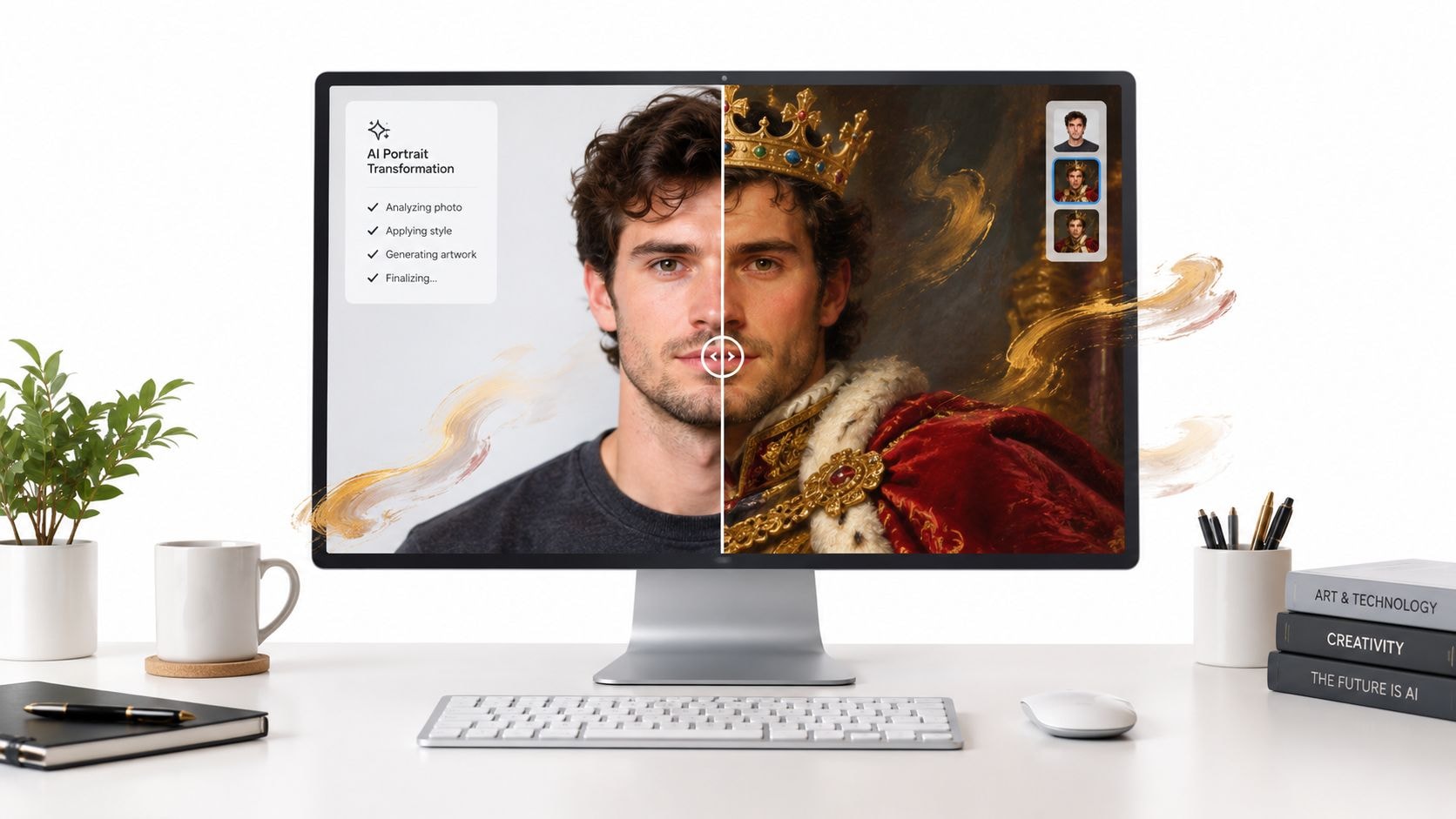 AI Royal Portrait Generator: Turn Photos Into Regal Art