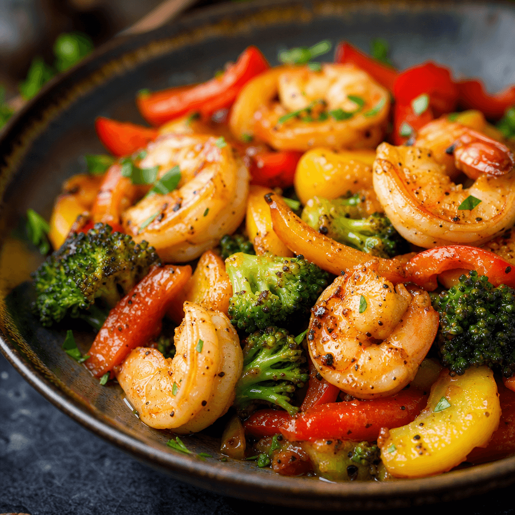 Colorful food close-up with macro photography style, dramatic directional lighting, professional presentation, restauran
