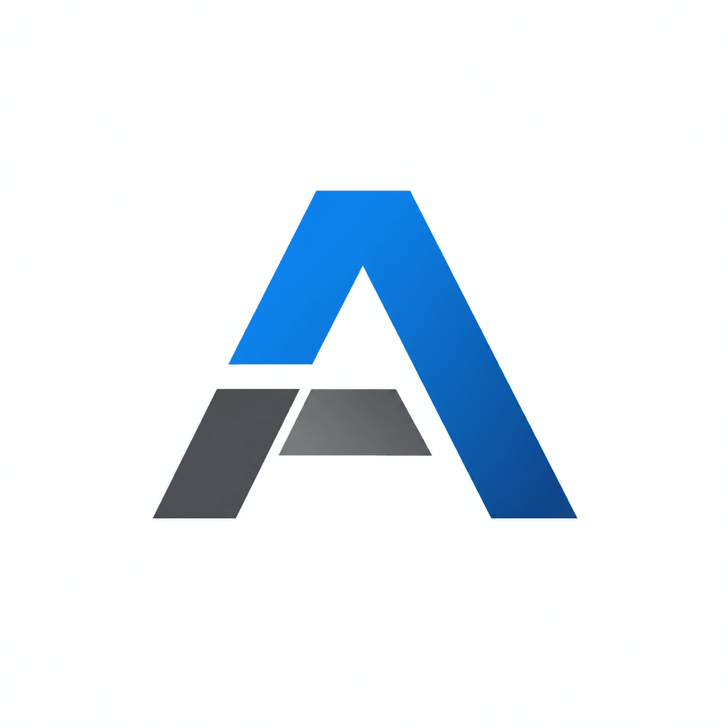 Minimalist geometric logo design, clean shape on white background, professional corporate mark, studio lighting, sharp e