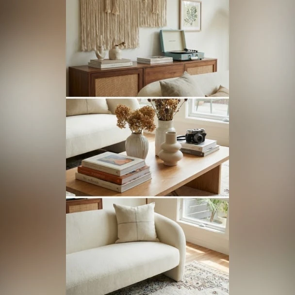Interior triptych