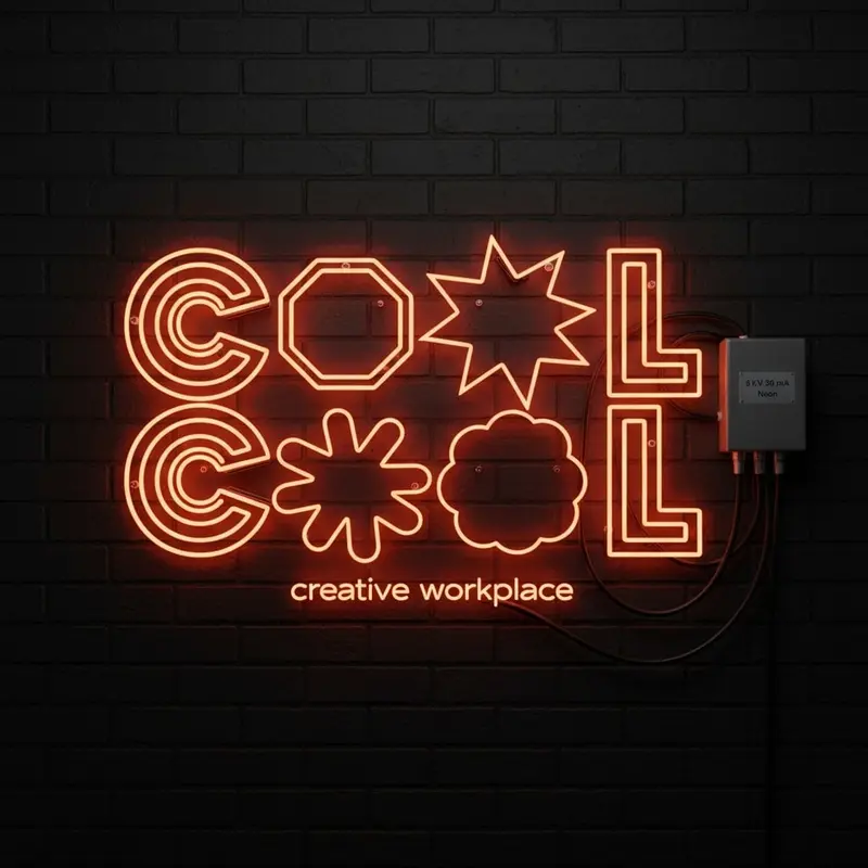Neon sign