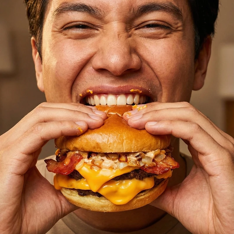 Happy bite