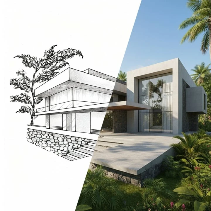 Sketch to render